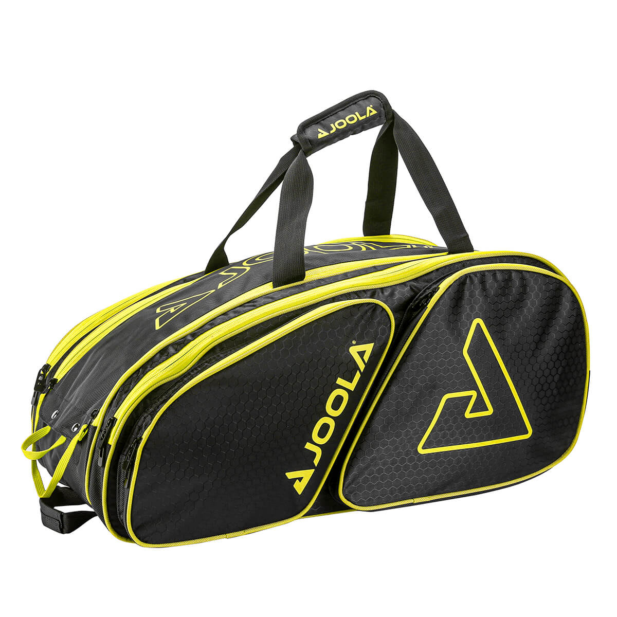 JOOLA Tour Elite Pro Pickleball Duffle Bag Black Yellow OutdoorDepotph