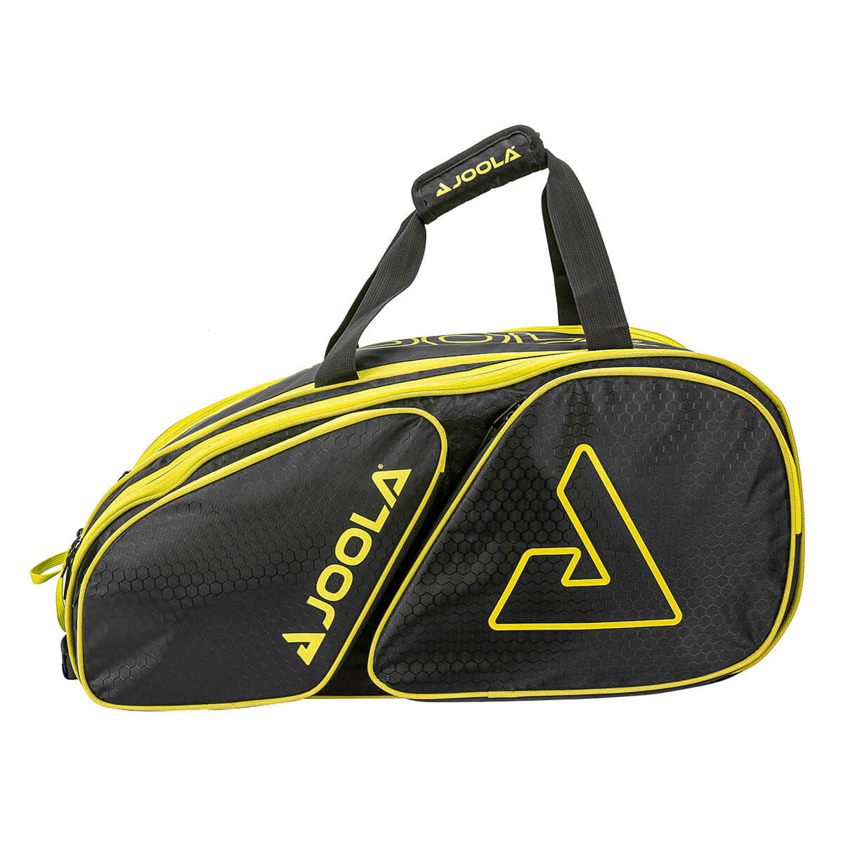 JOOLA Tour Elite Pro Pickleball Duffle Bag (Black/Yellow)