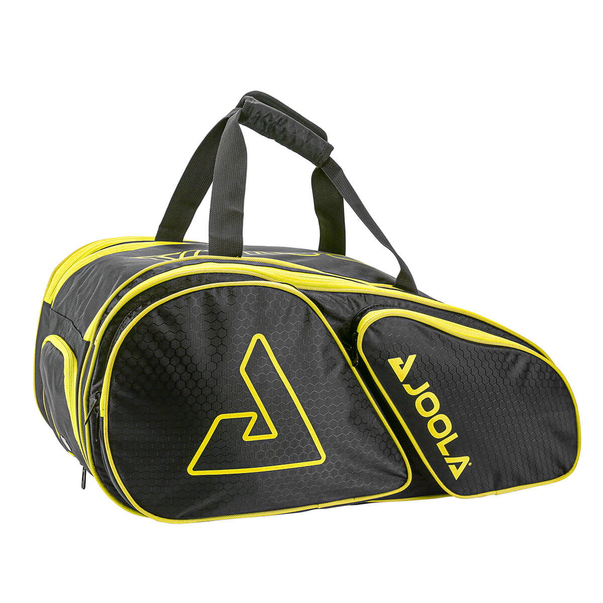 JOOLA Tour Elite Pro Pickleball Duffle Bag (Black/Yellow)