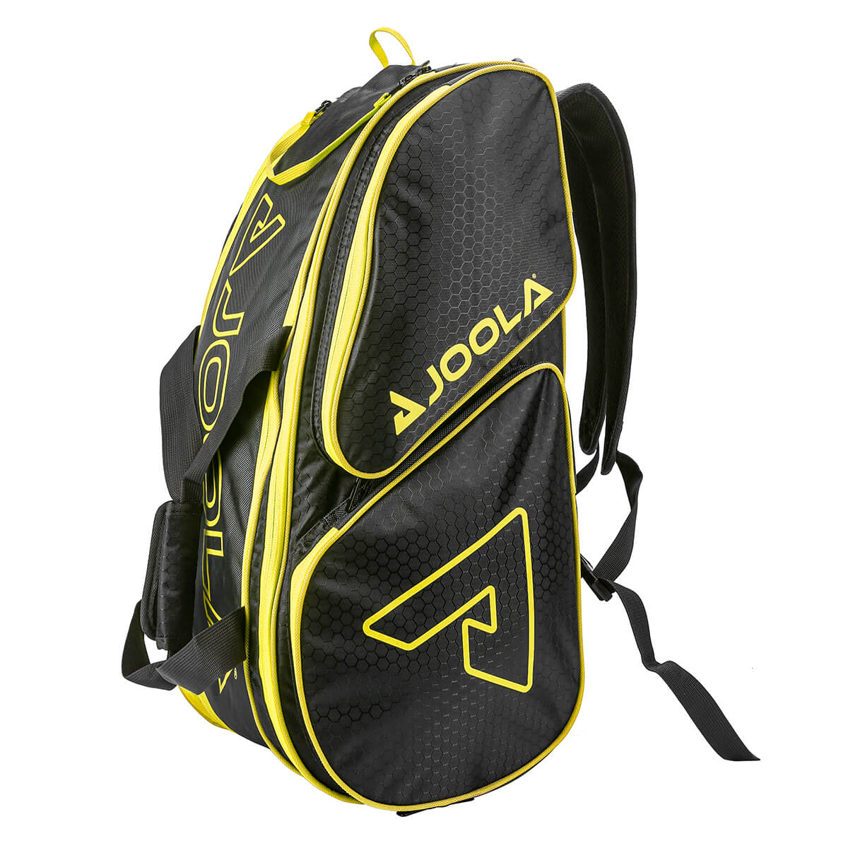 JOOLA Tour Elite Pro Pickleball Duffle Bag (Black/Yellow)