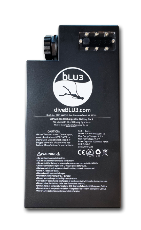 Blu3 Nemo Spare Battery